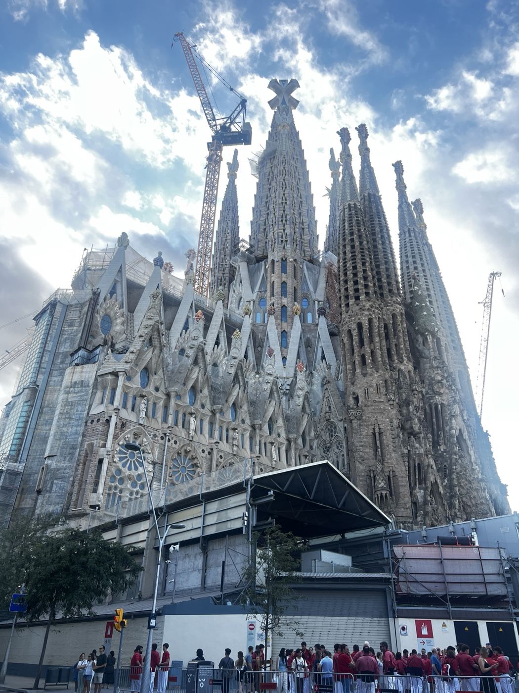 The Sagrada Família in Barcelona, Spain